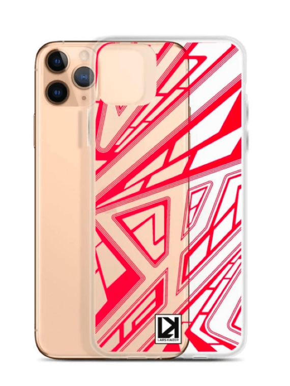 Fragment Pattern Red Case