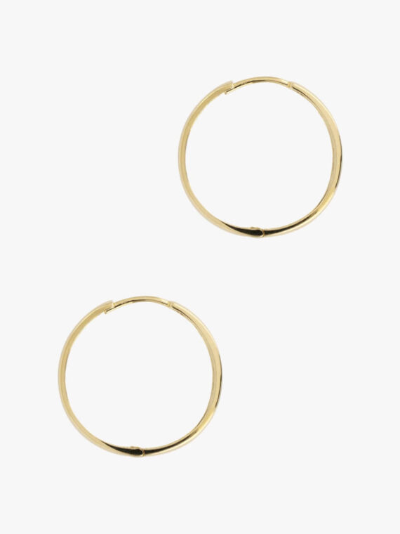 Skinny Hoop Earrings