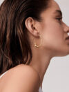 Large Asymmetric Earrings