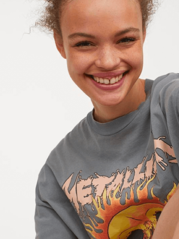 Oversized Metallica T-shirt