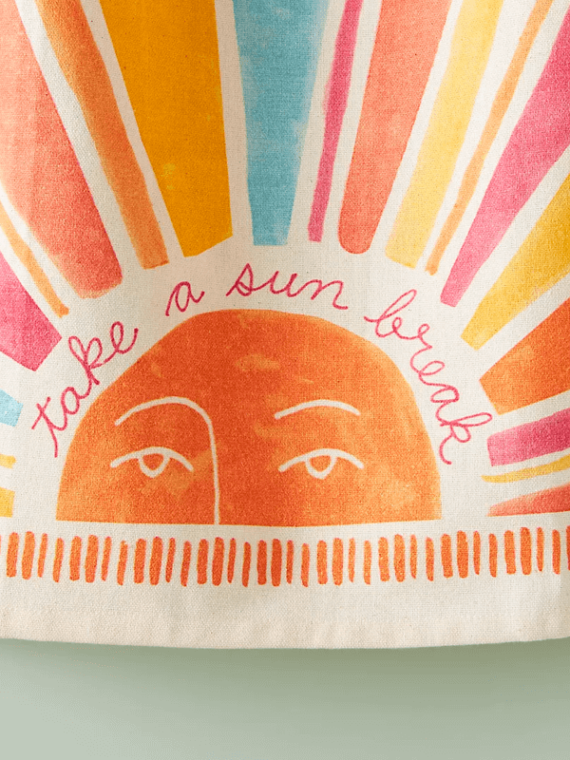 Sun Dish Towel