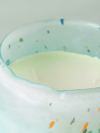 Green Glass Candle