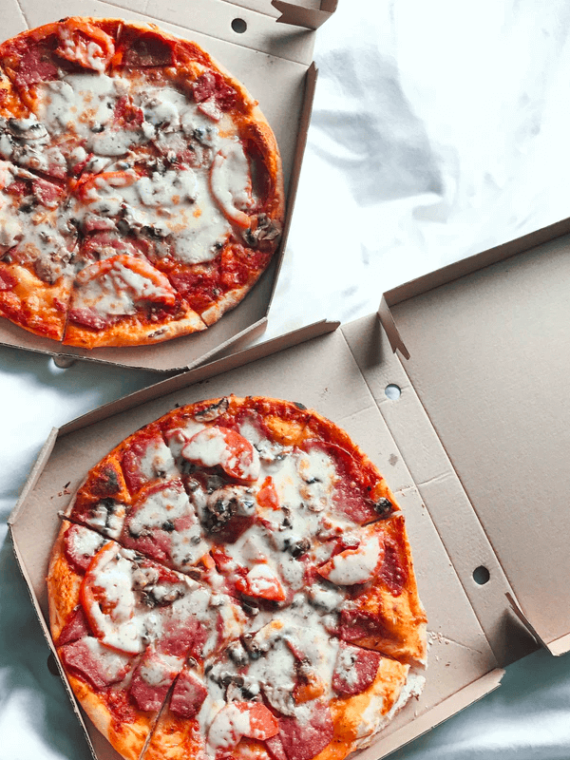 Pizza fiori di zucca