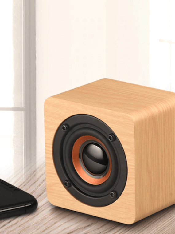 Mini Wooden Speaker