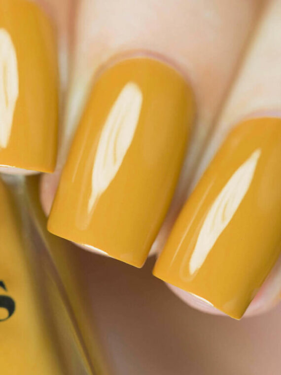 Yellow Cream Polish