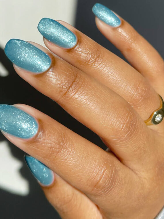 Sky Blue Nail Polish