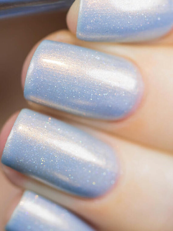 Sparkle Light Blue Polish