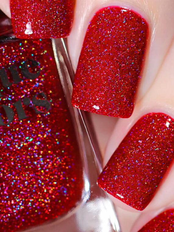 Sparkle Red Jelly Polish