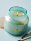 Mini Blue Jar Candle