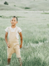 Slub Short Overalls- Honey