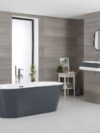 Stone Grey Oval Bath