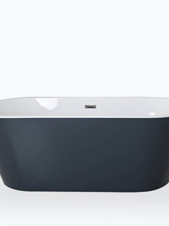 Stone Grey Oval Bath