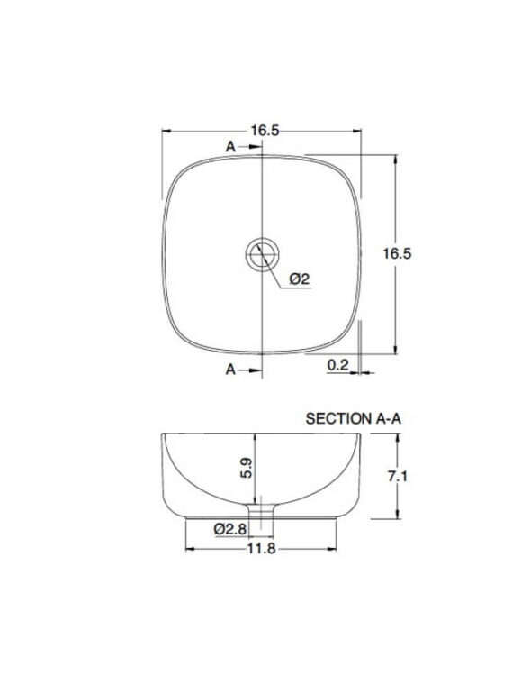 Console Ceramic Sink Vanity
