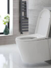 White Modern Wall Toilet