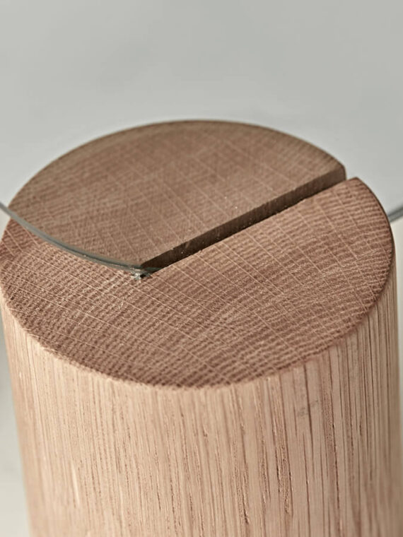 Unframed Round Table Mirror